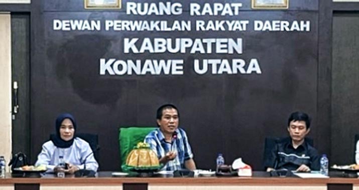 DPRD Konut Gelar RDP Pilkades Serentak, Mantan Kades Yang Ada Temuan Korupsi Tidak Diberi Izin Calon