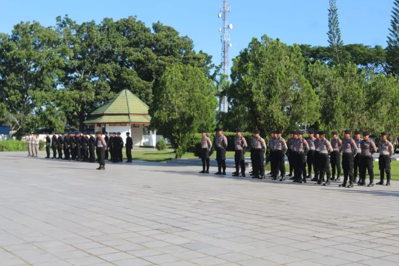 Kapolda Sultra Ziara di TMP Watubangga