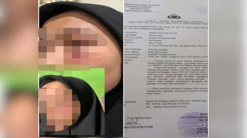Mahasiswi UHO Jadi Korban Penganiayaan Dua Senior