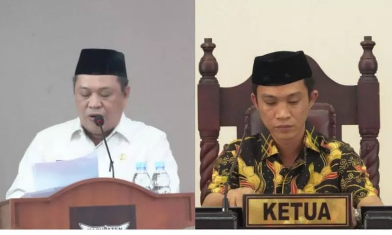 Paripurna Raperda APBD 2022 Digelar, Ketua DPRD Konut Pimpin Rapat, Ini Yang Dikatakan Bupati