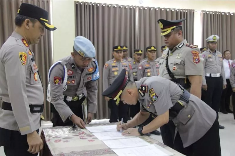 3 Pejabat Polres Konawe Utara Berganti