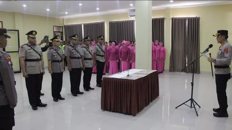 3 Pejabat Polres Konawe Utara Berganti
