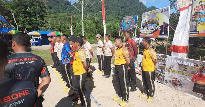 Turnament Volly Pantai Kapolres Konut Cup Resmi Digelar
