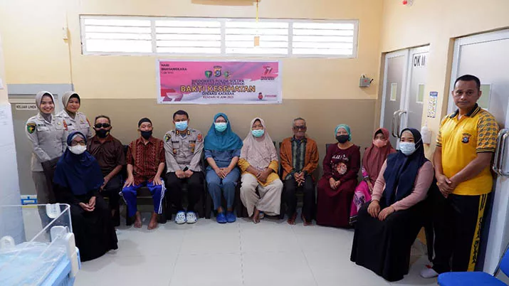 Hari Bhayangkara ke-77, RS Bhayangkara Gelar Operasi Katarak Gratis