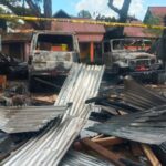 Bengkel Warga di Kambu Hangus Terbakar, Dua Mobil Ludes