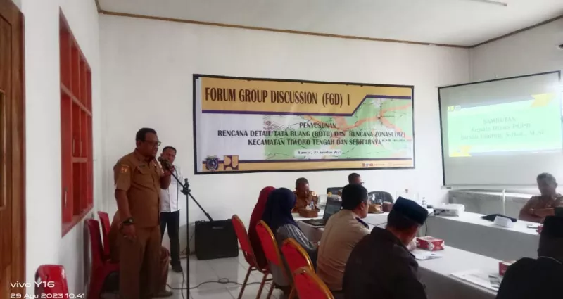 Pemda Mubar Gelar FGD Untuk Penyusunan RDTR Mubar