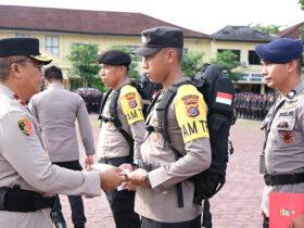 Polda Sultra Siapkan 891 Personel Untuk Pengamanan TPS di Sultra